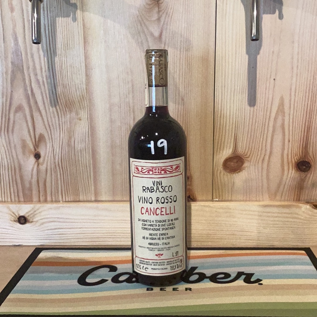 Red Wine Cancelli Rosso - BOTTLE